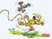 fond d'ecran (wallpaper) bandes dessines